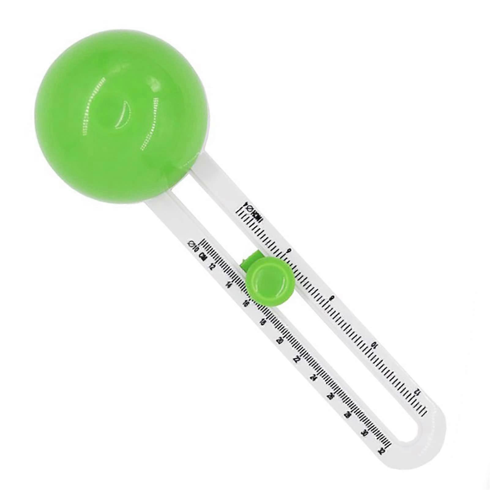 Paper Circle Cutter Adjustable Round Cardboard Trimmer For Greeting Card Crafts Card Making 22x7 cm