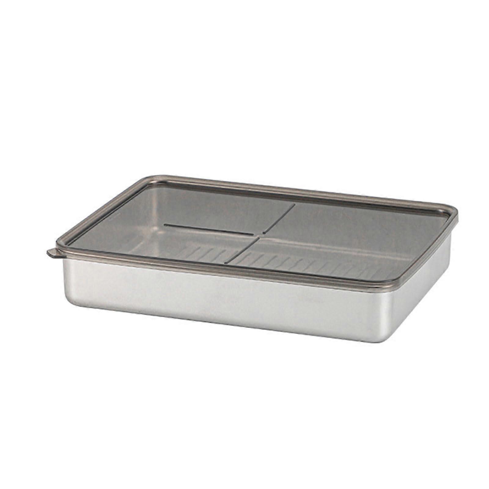 Stackable Meal Prep Boxes Stainless Steel Food Container With Sealing Lids Reusable Bentos Lunch Box Dishwasher Safe