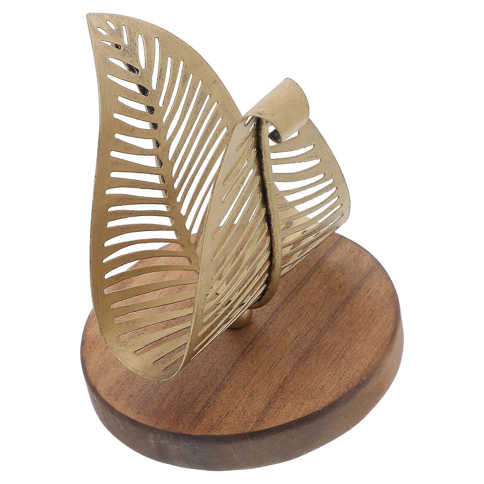 Freestanding Metal Napkin Holder for Kitchen and Dining Use