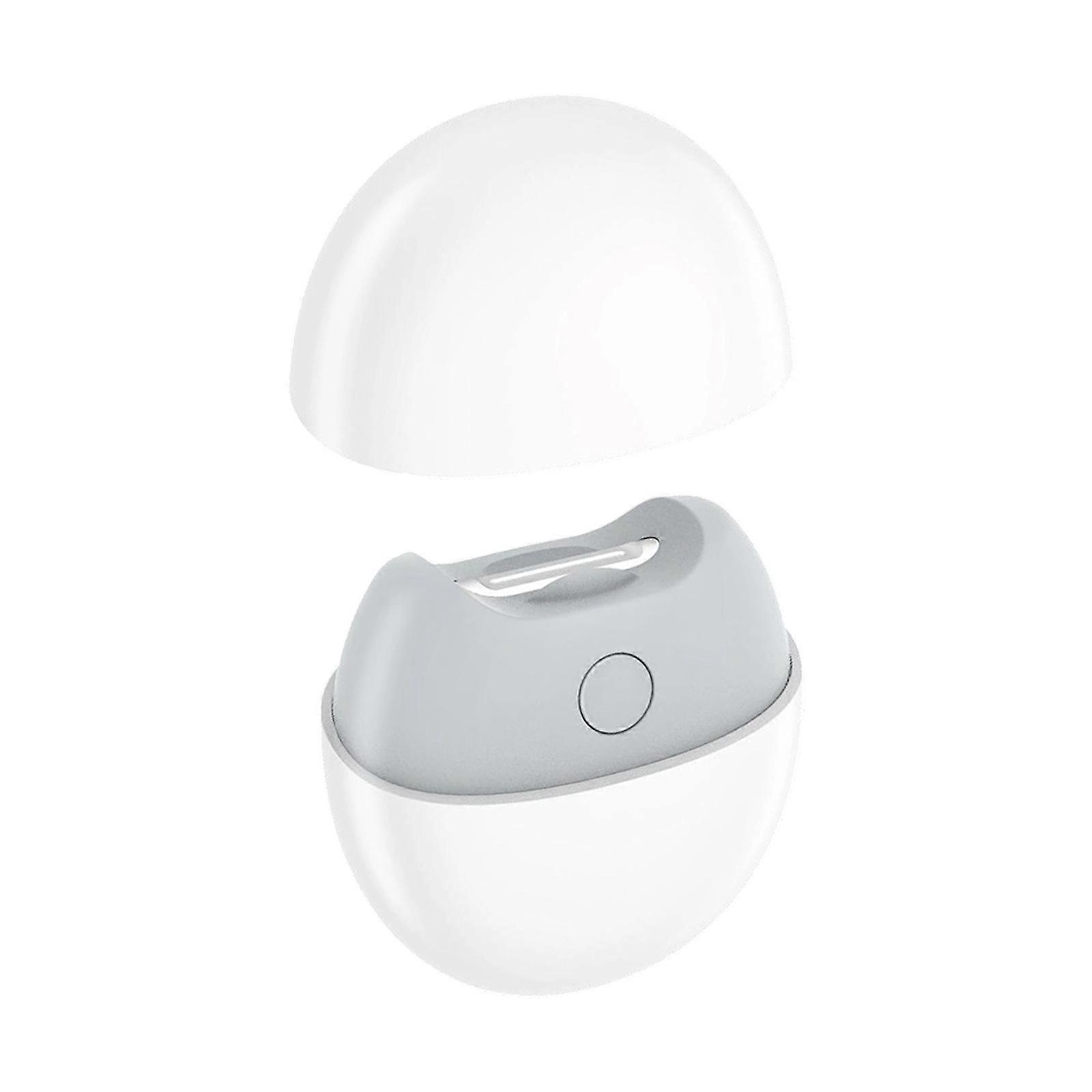 Cordless Baby Nails Care Tool With LED Light Portable Grooming Accessory For Accurate Filing In Home Or Car Environment  White