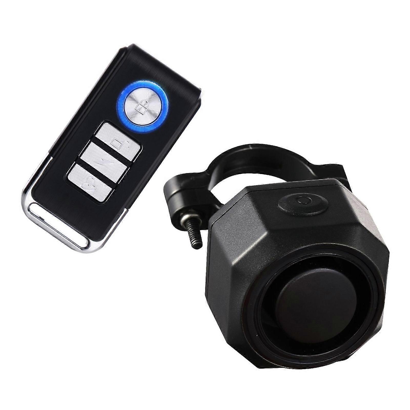 Anti Theft Motorcycle Alarm With Intelligent Vibration Detection And 3 Level Volumes Adjustment 110dB Wireless Alarm Multicolor