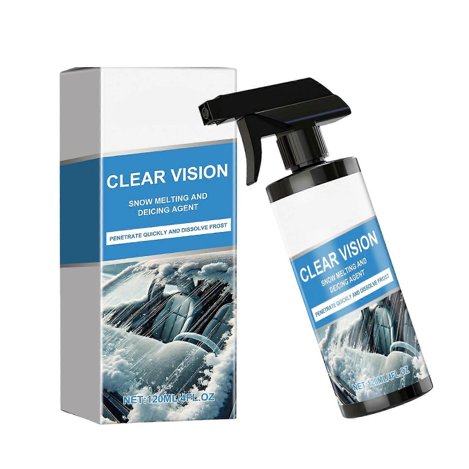 Ice Remover Windshield De-Icer Sprayer for Car Windscreen Window Multifunction Melter Instantly Melt Ice Frost & Snow Multicolor