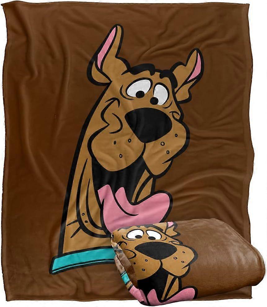 SCOOBY DOO! Scooby Happy Officially Licensed Silky Touch Super Soft Throw Blanket -lkjhg