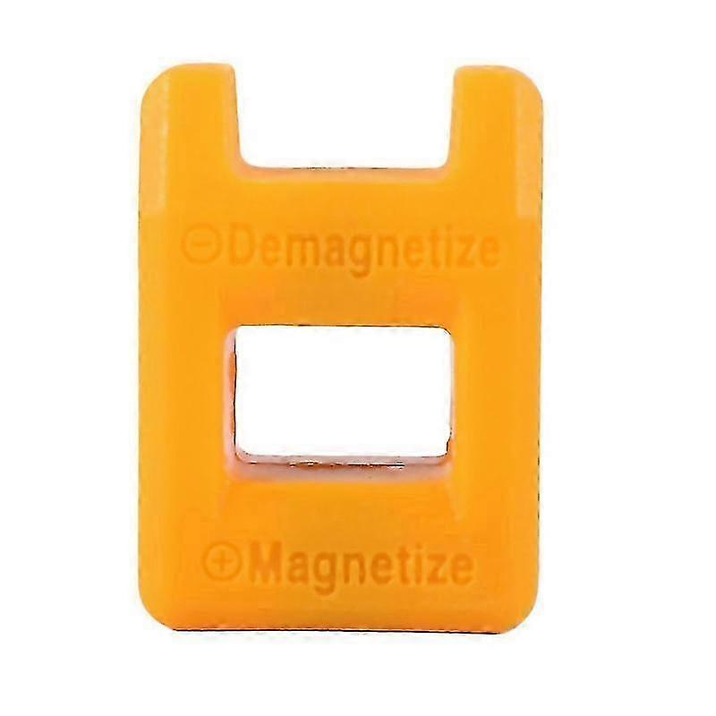 For Screwdriver Magnetizer Degaussing Demagnetizer Magnetic Practical Pick Up Tool Coloryellow z