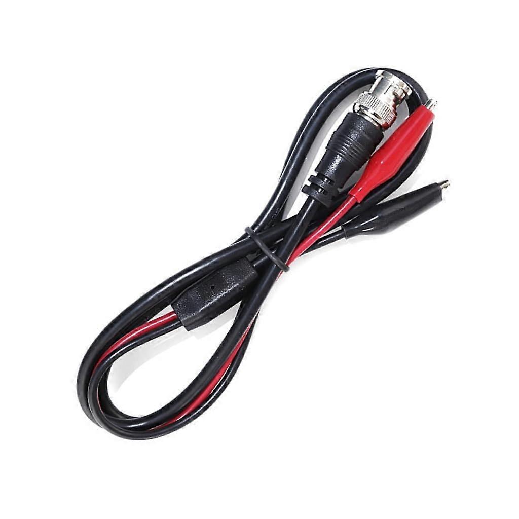 Oscilloscope Test Leads with Double Alligator Clips, 50cm Probe Cable for Lab Equipment