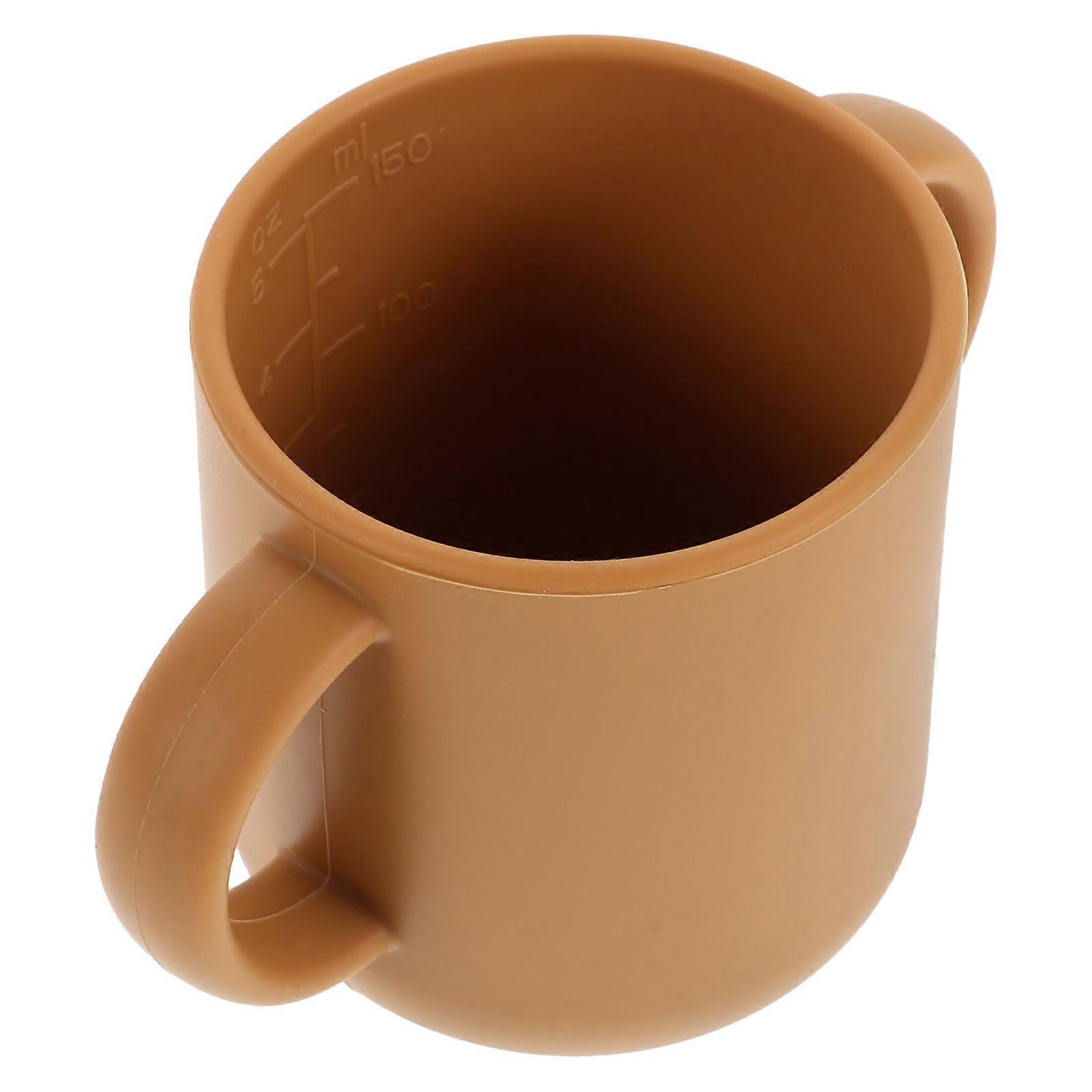 Baby Training Cup Silicone Cup with Handle for Toddler Use