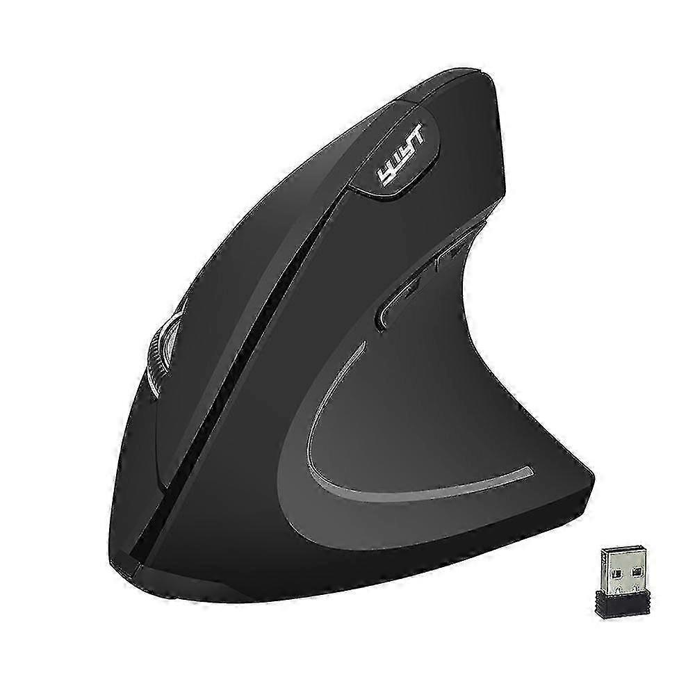 YWYT 2.4G Wireless Vertical Mouse Ergonomic Vertical Mouse Upright Mouse Optical Mouse 3 Adjustable