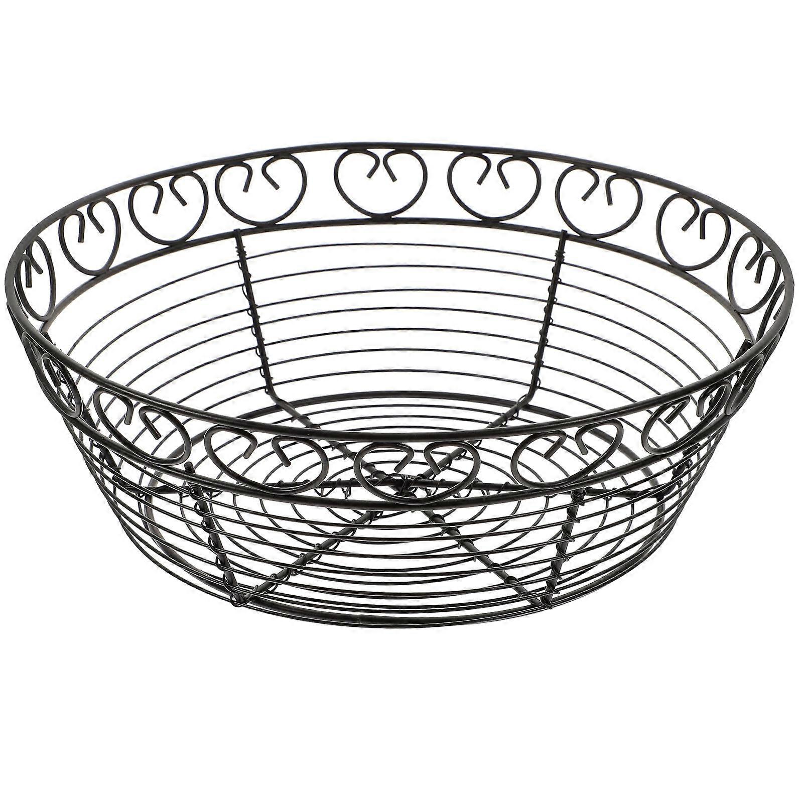 Fruit and Vegetable Storage Basket Iron Art Bread Basket Bread Storage Basket