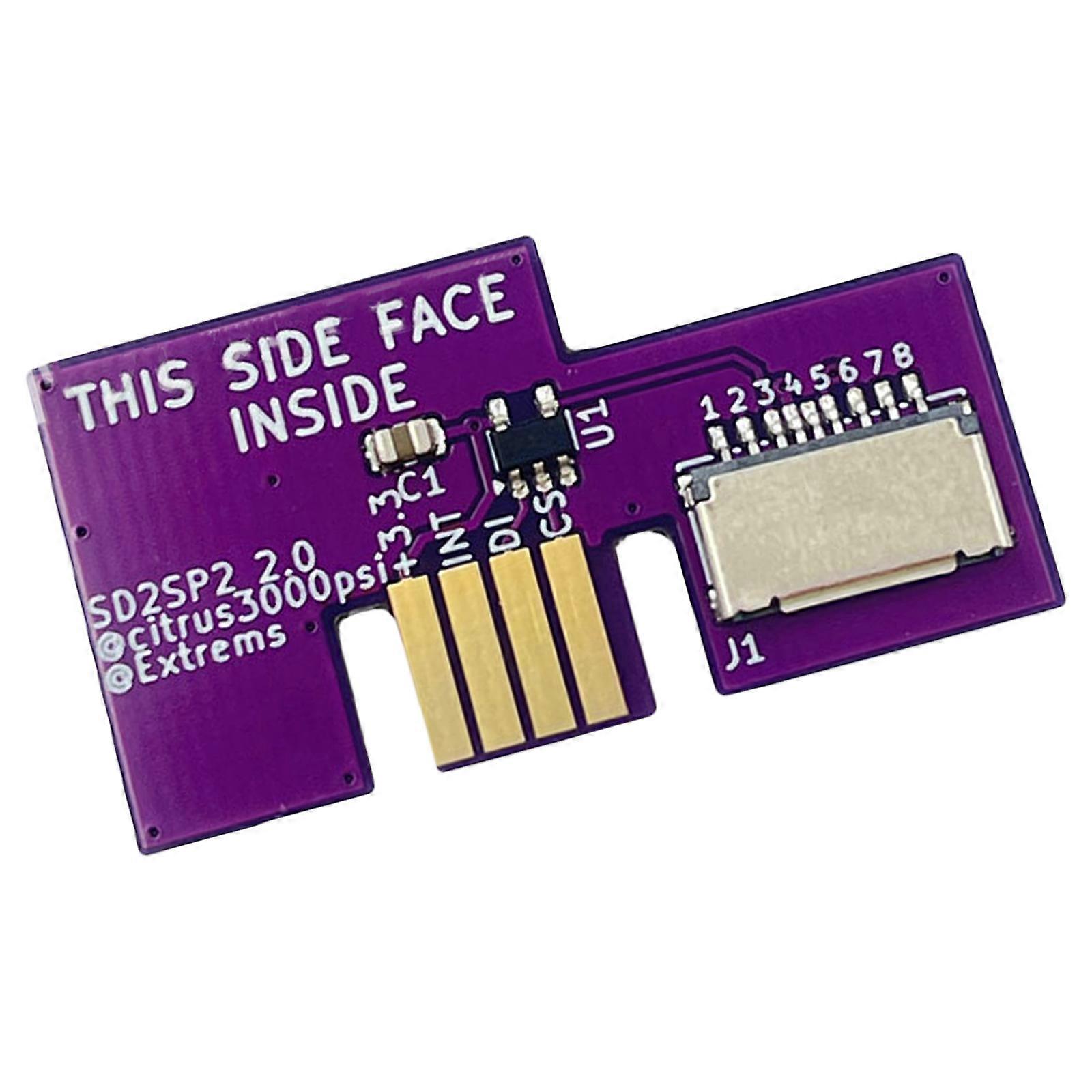 Gaming Accessory for Game Cube SD2SP2 SDLoad SDL Card Reader Memory Card Reader Profession Card Adapter Multicolor