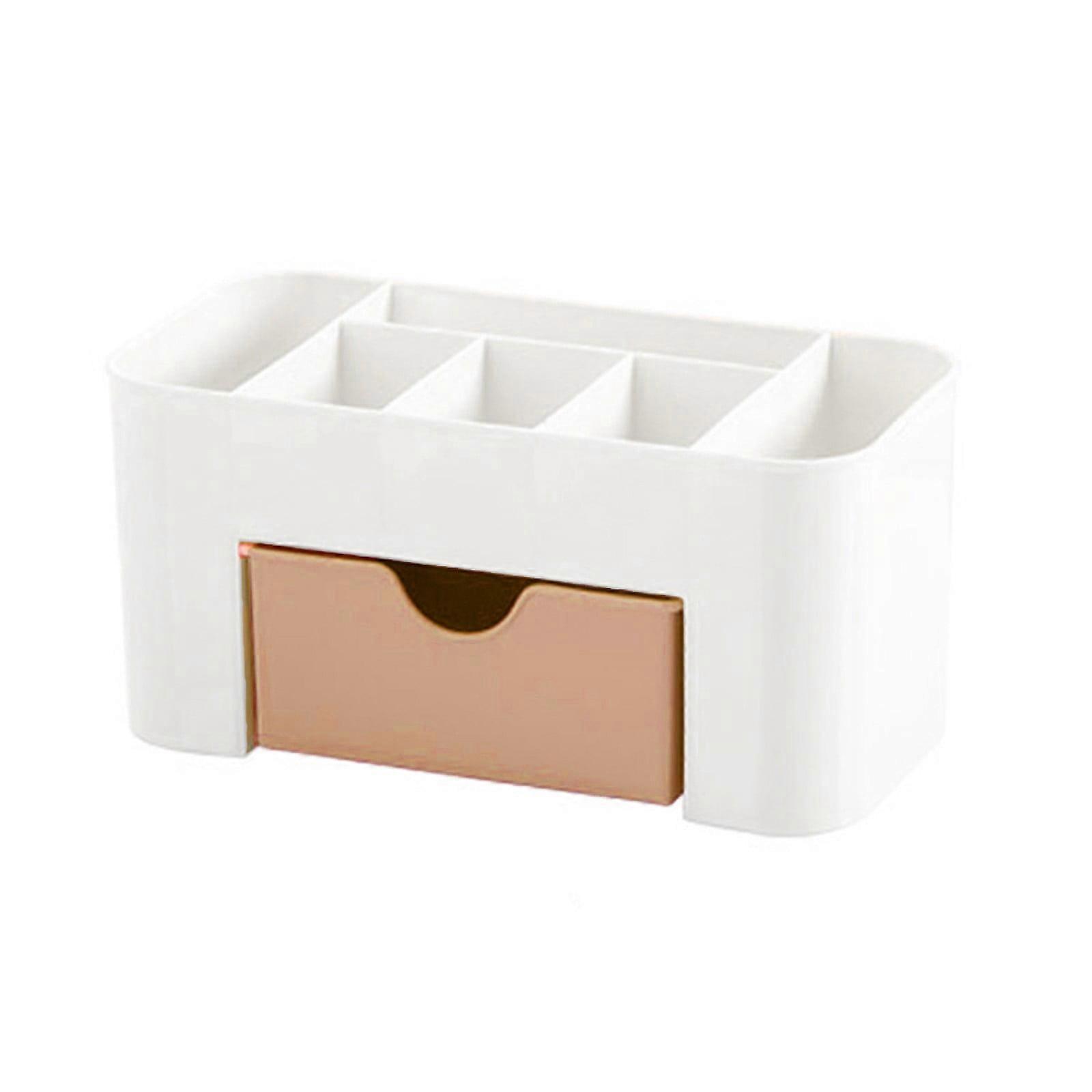 Drawer Storage, Plastic desktop cosmetic box with small drawer multifunctional desk storage box, Storage Drawers