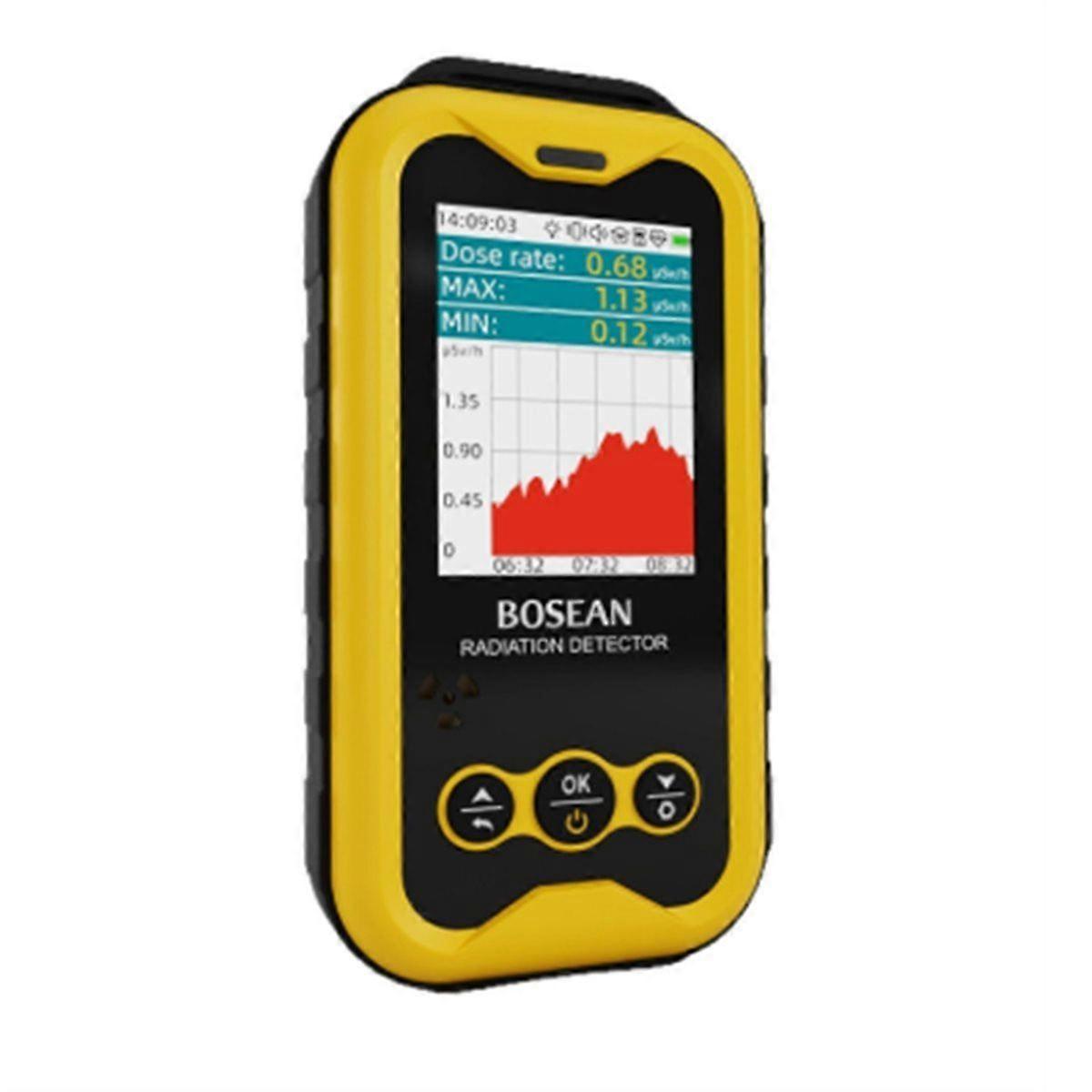 3in1 EMF Meter Electric Field Magnetic Field Radiation Detector Real Time Curve Chart Electromagnet