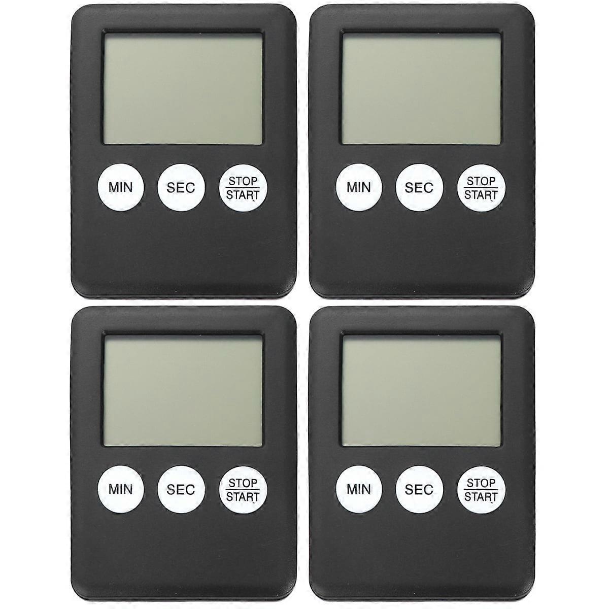 Training Timer Cooking Digital Simplicity Kitchen Timers Korean Version Student Use 4 Pcs