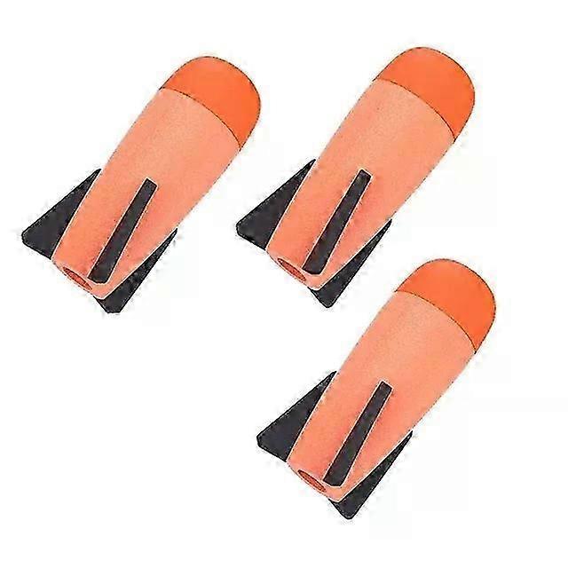 Foam Mega-Missile Refill Pack Toy Bullets Accessories Compatible for Nerf Rocket N-Strike Elite Series Missile Blaster Launcher