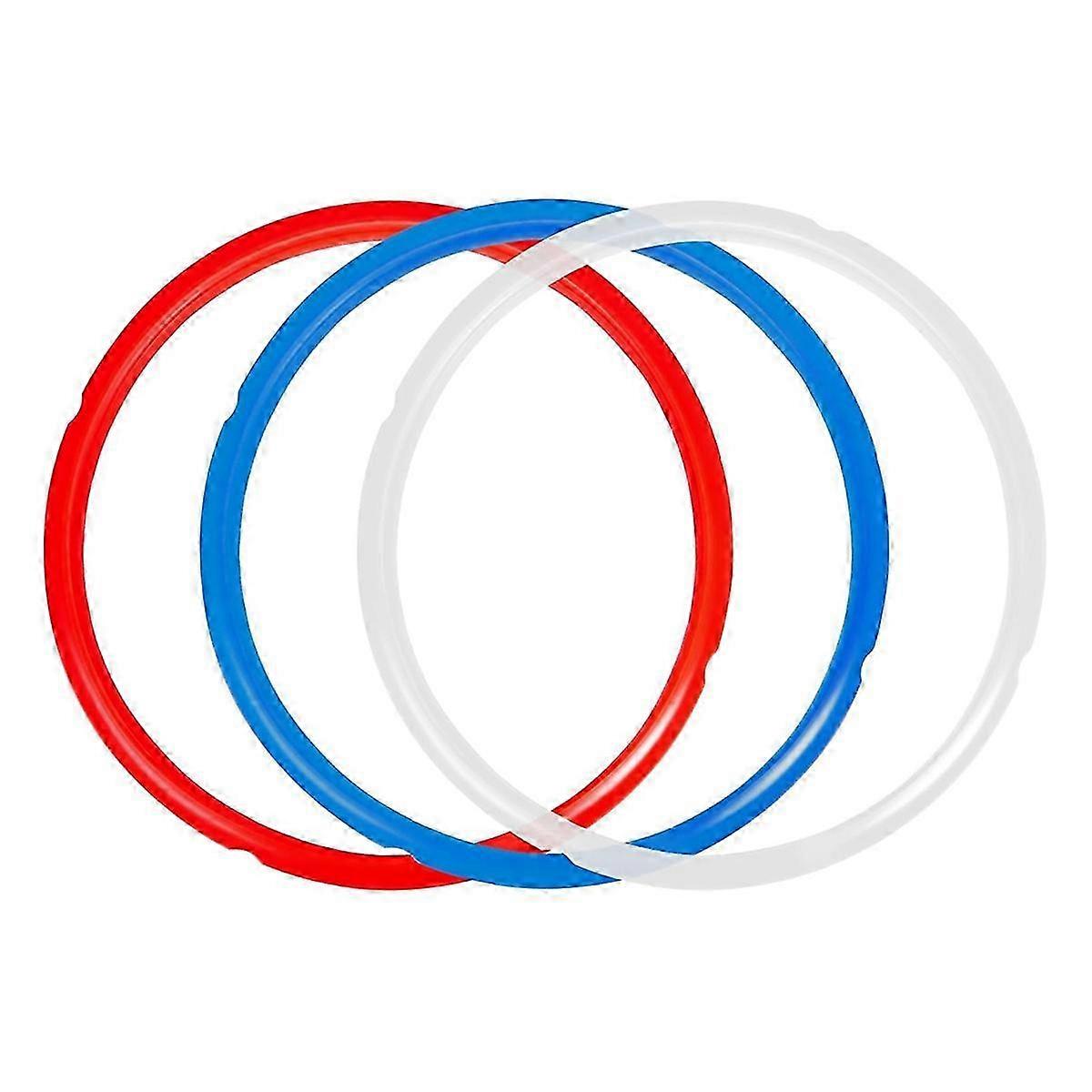 3 Pack Instant Pot 5/6 Qt Sealing Rings Silicone Replacement