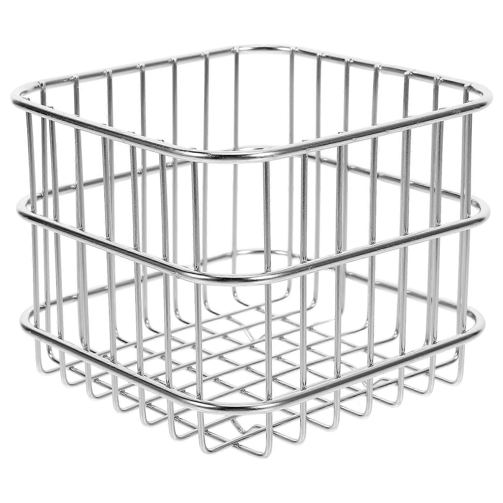 Kitchen Drain Basket Stainless Steel Basket for Vegetable Storage