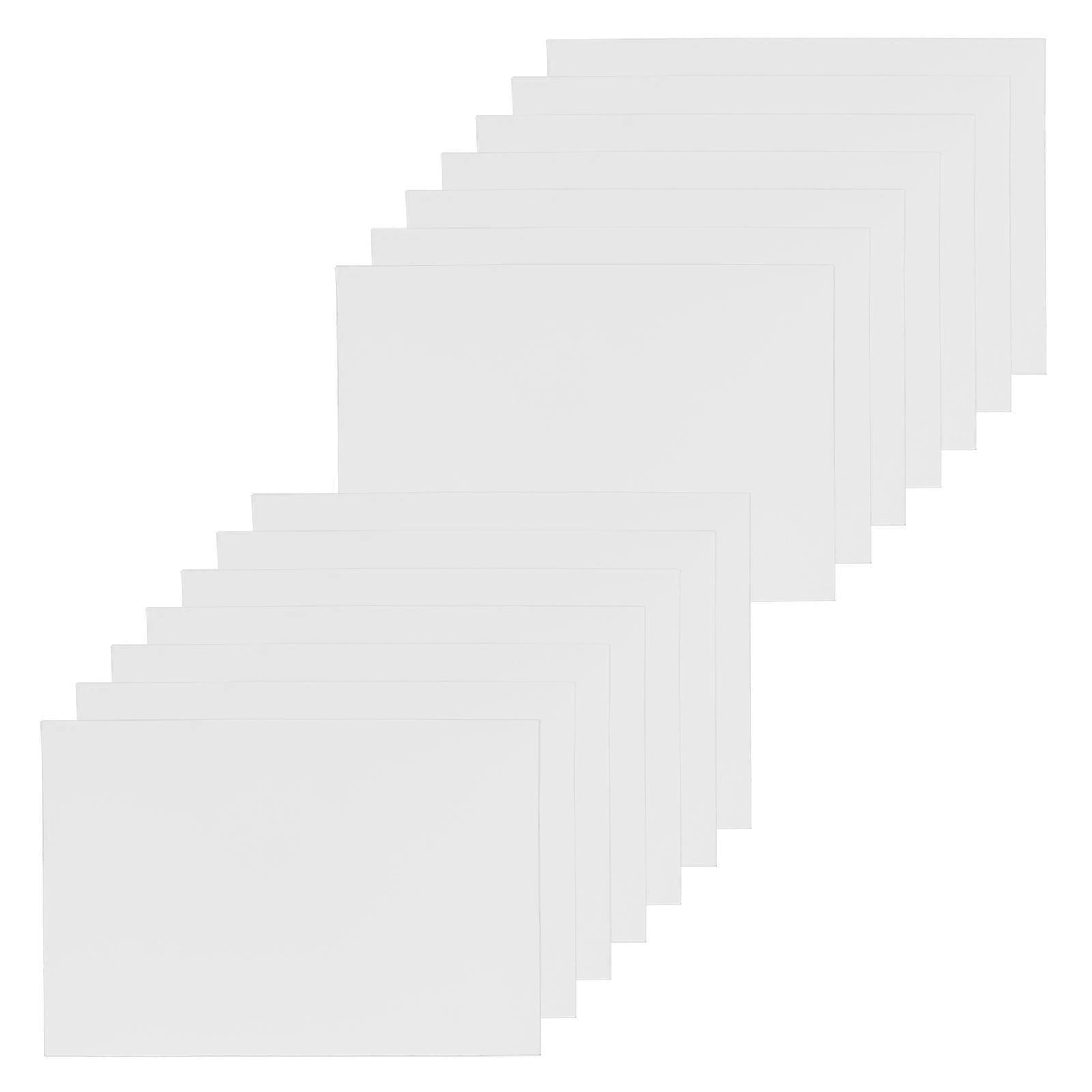 Transparent Book Cover Plastic Sleeves for Daily Use 100Pcs Flexible Protector