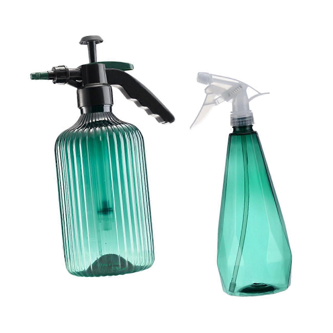 2Pcs Large Capacity Garden Watering Can for Indoor Outdoor Plants with Fine Spray and Columnar Modes Random Color