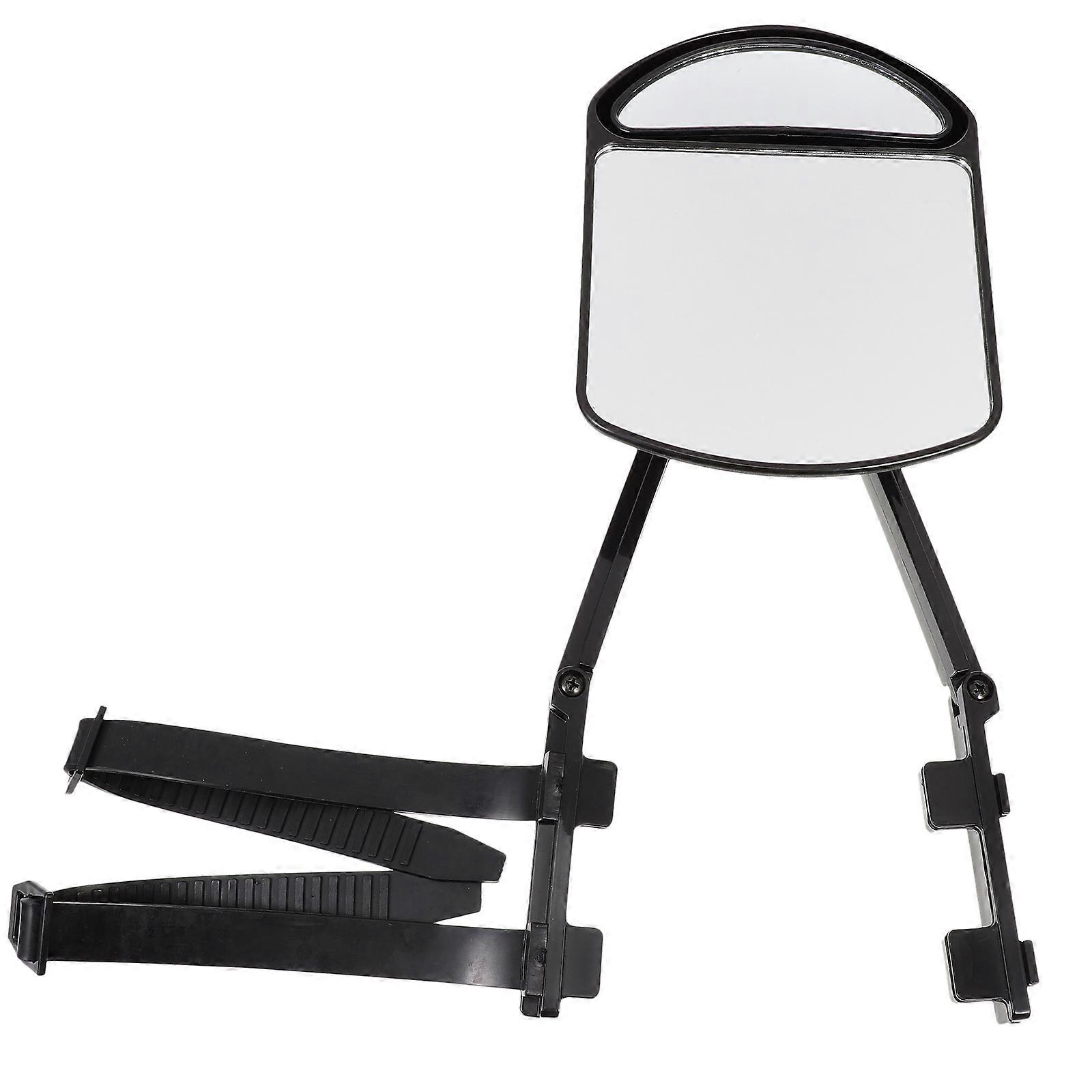 Car Mirror Convex Caravan Towing Extension Mirror for Vehicle 2Pcs Pair