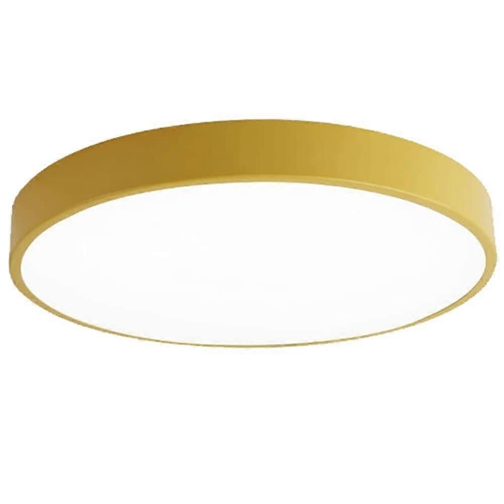 Modern Flush Mount LED Ceiling Light Bright Cold White Low Profile Fixture for Bedroom Kitchen