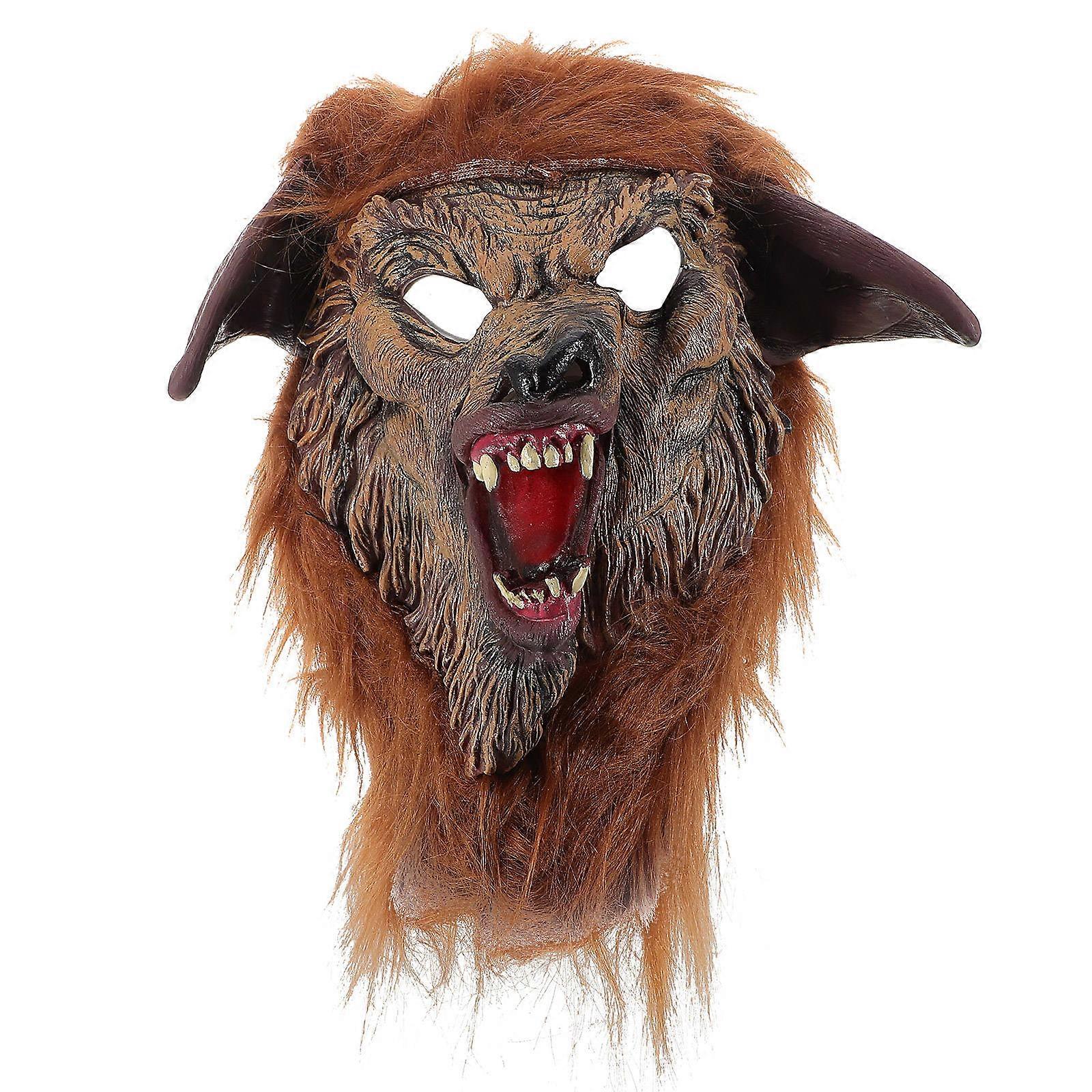 Coffee Halloween Mask for Adults Full Coverage for Events