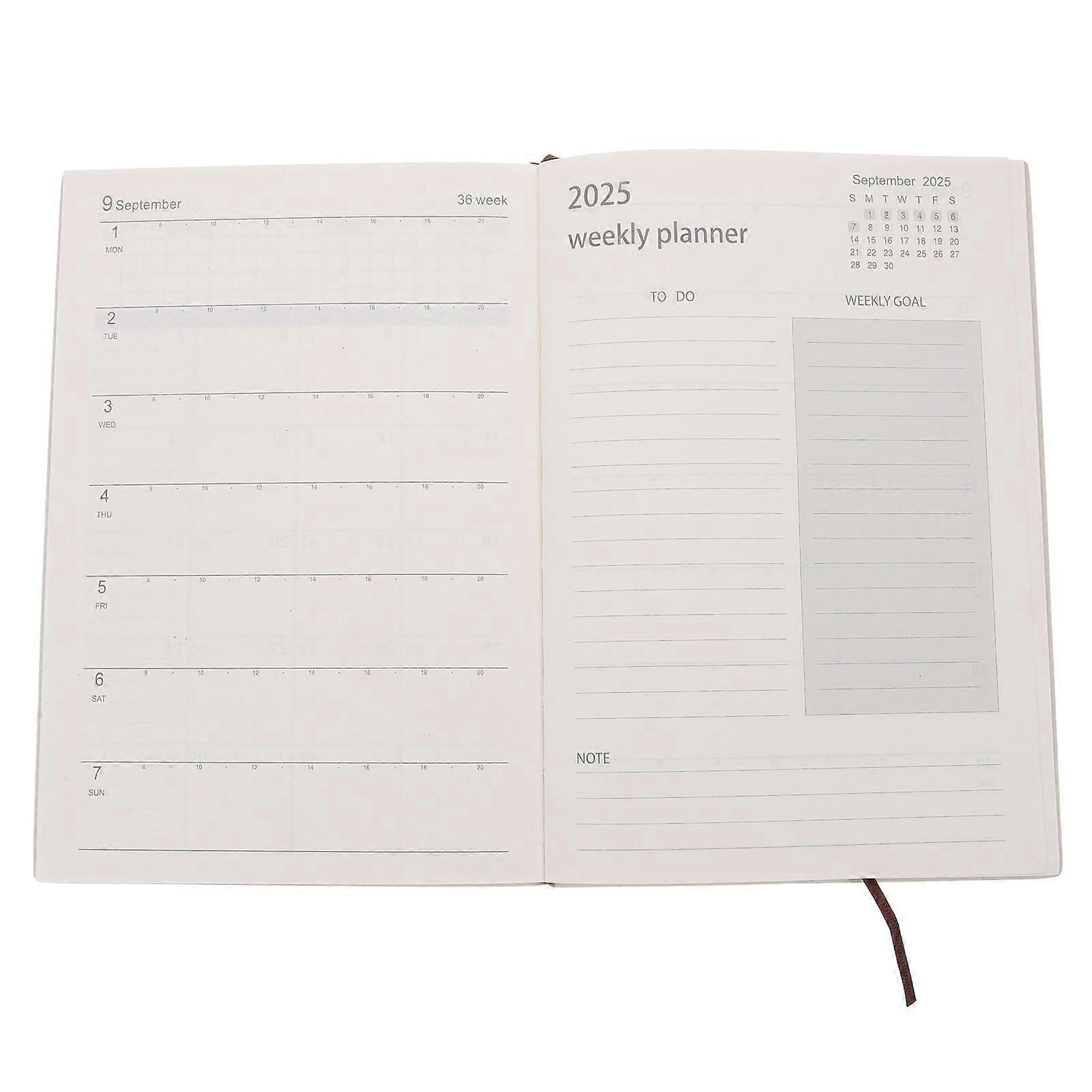 Hardcover Household Planner Book for Daily Use Practical Planner Organizer