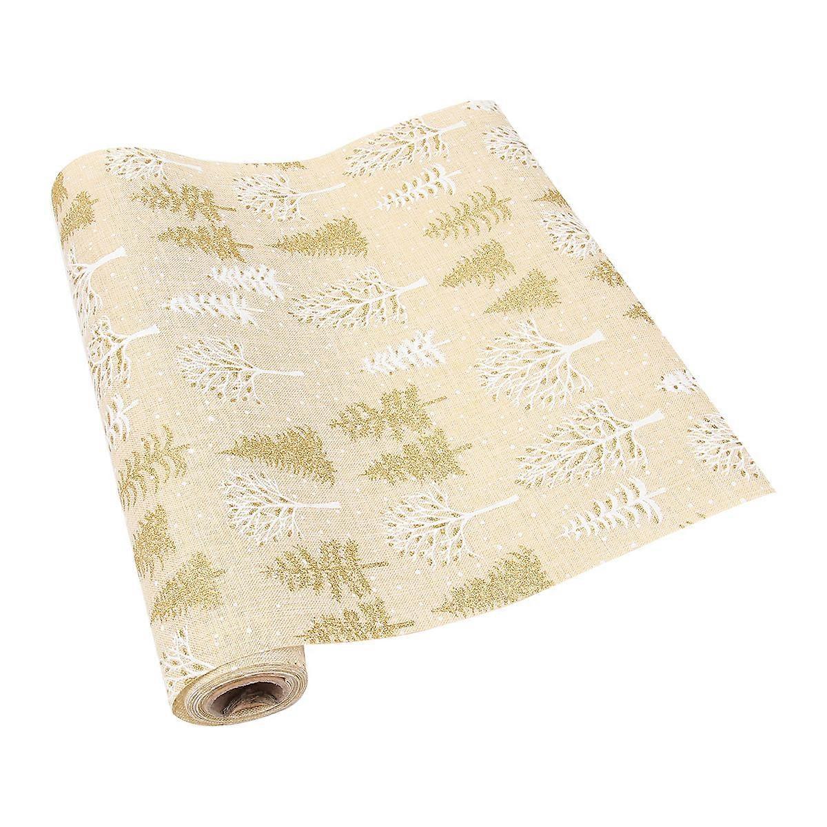 Christmas Table Runner Tablecloth for Decoration 3Pcs Creative Printed Tablecloth