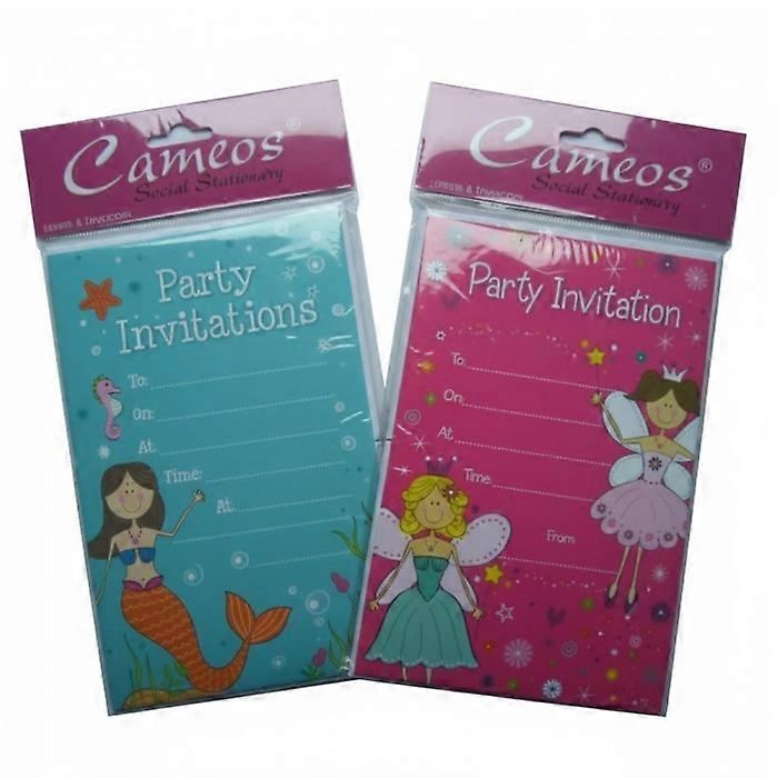 Cameos Invitations (Pack of 20)