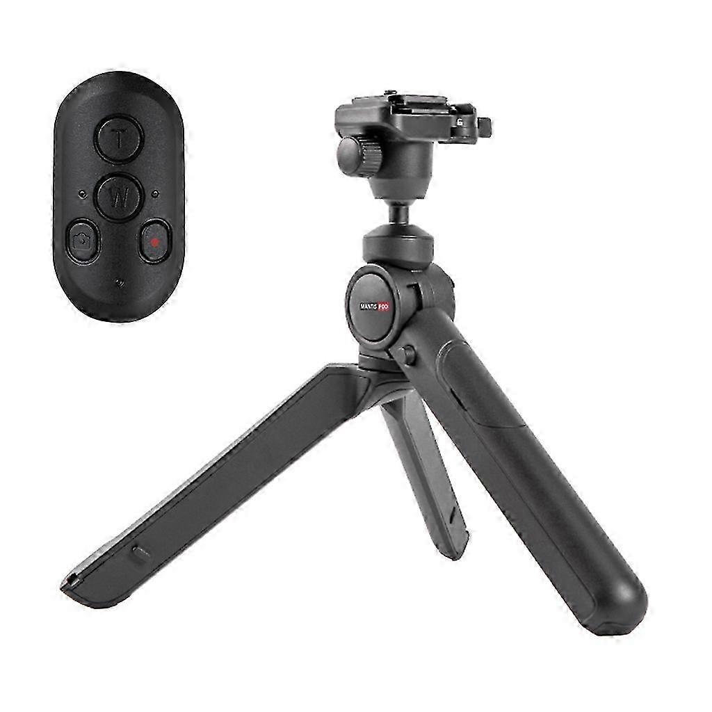 Phone Camera Tripod Handheld Tabletop Flexible With Remote For Gopro Vlog Selfie Live Streaming