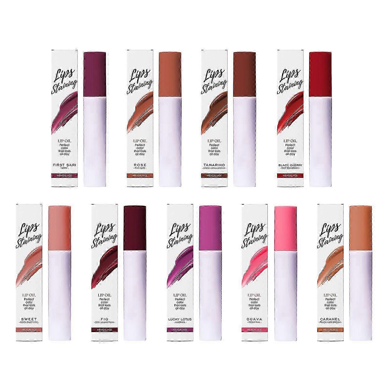 Moisturizing Lip Oil with Mirror-Like Shine  Nourishing, Non-Sticky Formula for Soft, Luminous, and Healthy-Looking Lips | Easy Application with Preci