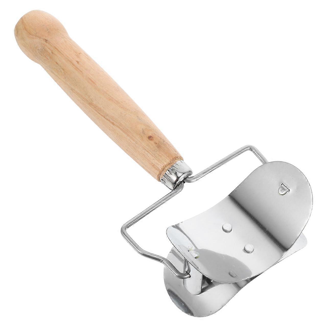 Dumpling Wrapper Cutter for Uniform Dough Circles, Durable Wooden Dumpling Skin Maker Tool