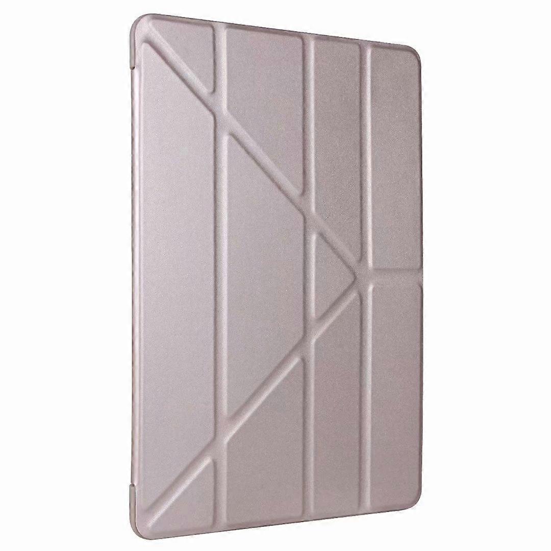 Stylish Case For Ipad 9.7 2018/2017 Style Gold 1-inch Transformable Leather