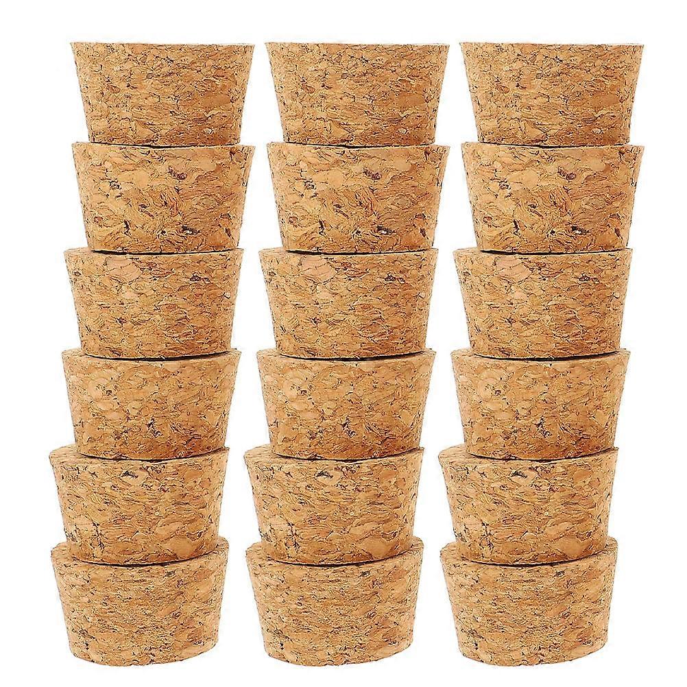 Glass for Opening 20Pcs Wooden Corks