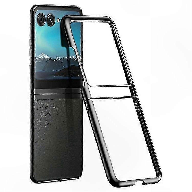 Electroplated Ultra-Thin Transparent PC Case for Razr 60 Phone Cover