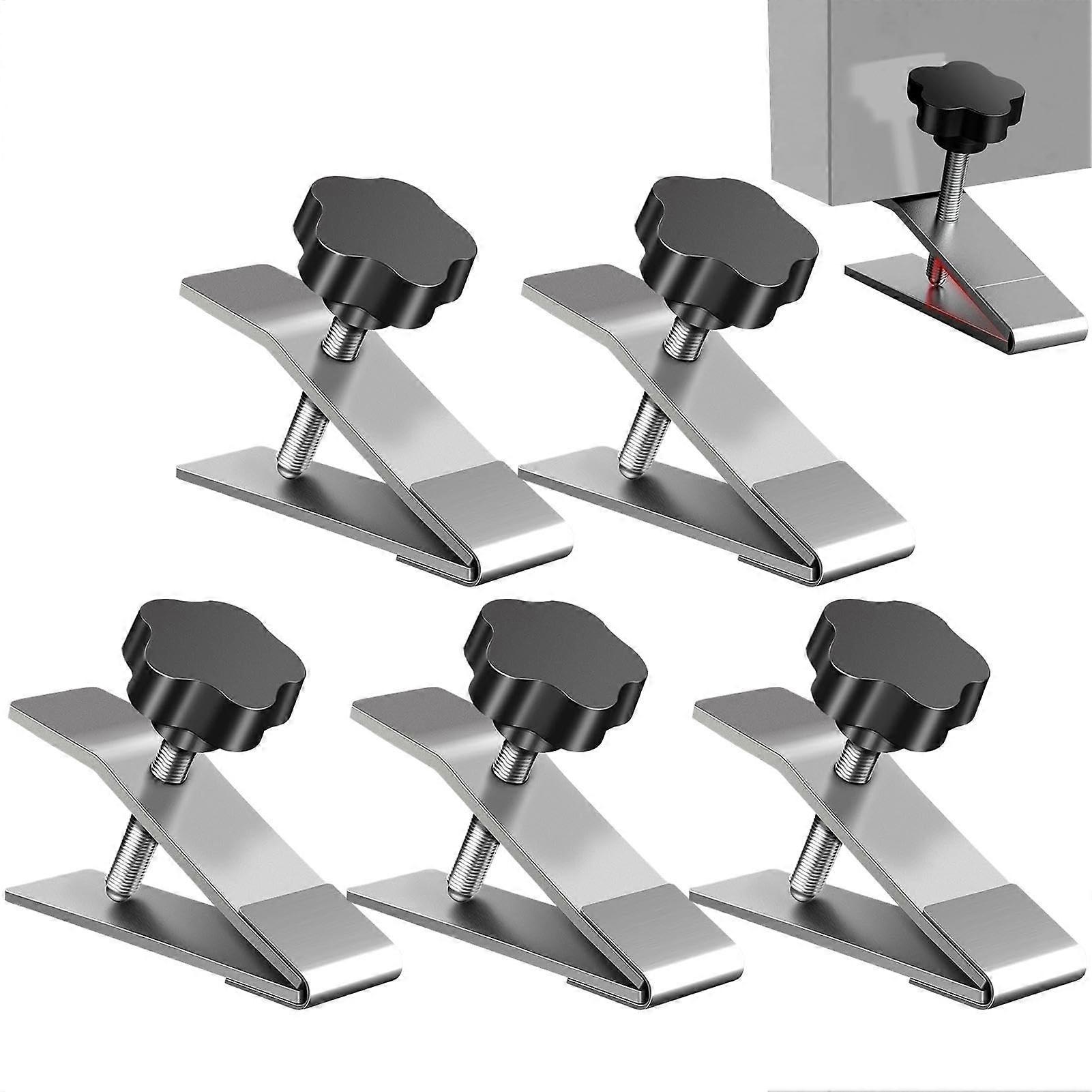 Tile Leveling Tool with Adjustable Height Control and Stable Base, Stainless Steel Tile Lifting Jack