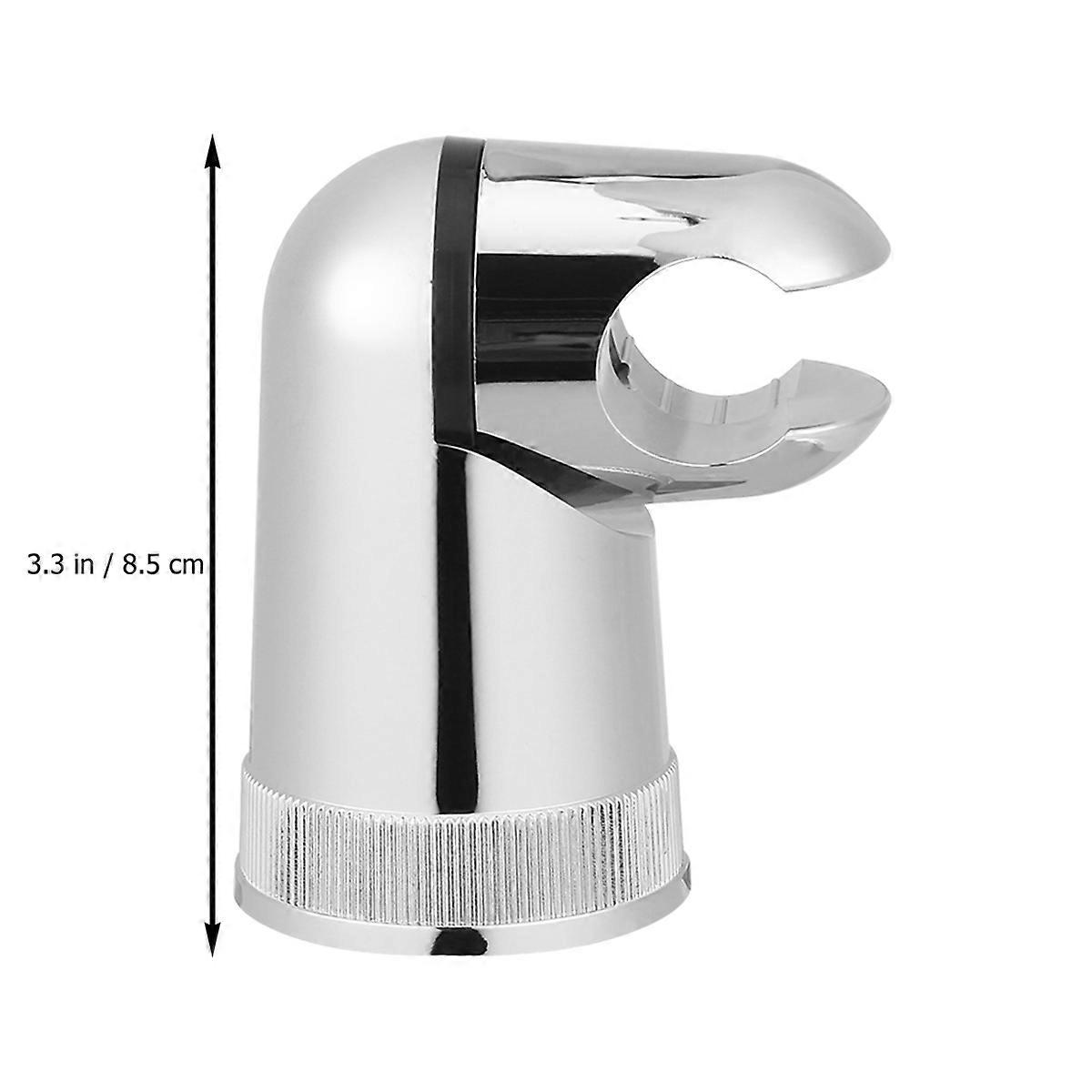 Silver ABS Plating Shower Head Bracket for Bathroom Rotary Holder