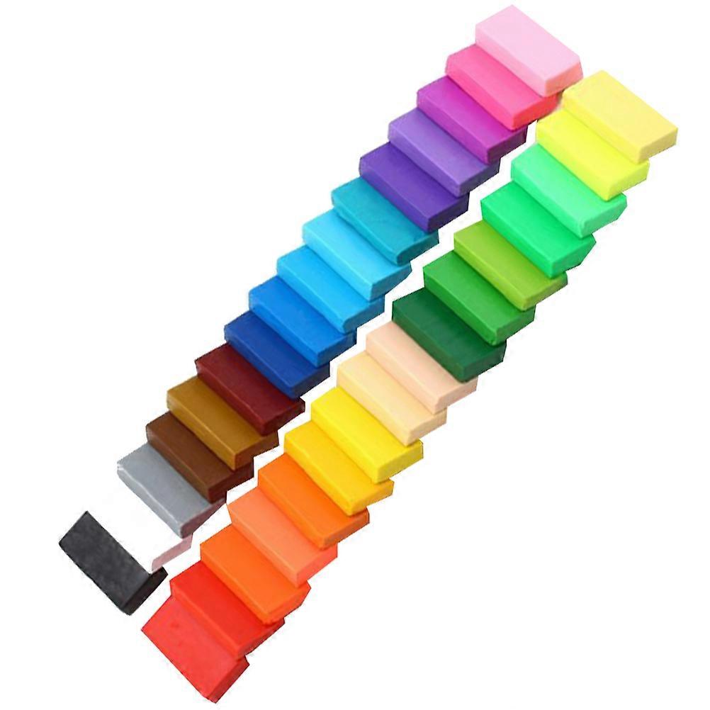 Children Gift Polymer Clay Block for Decoration Modelling Tool Set 5 Tools 32 Colours