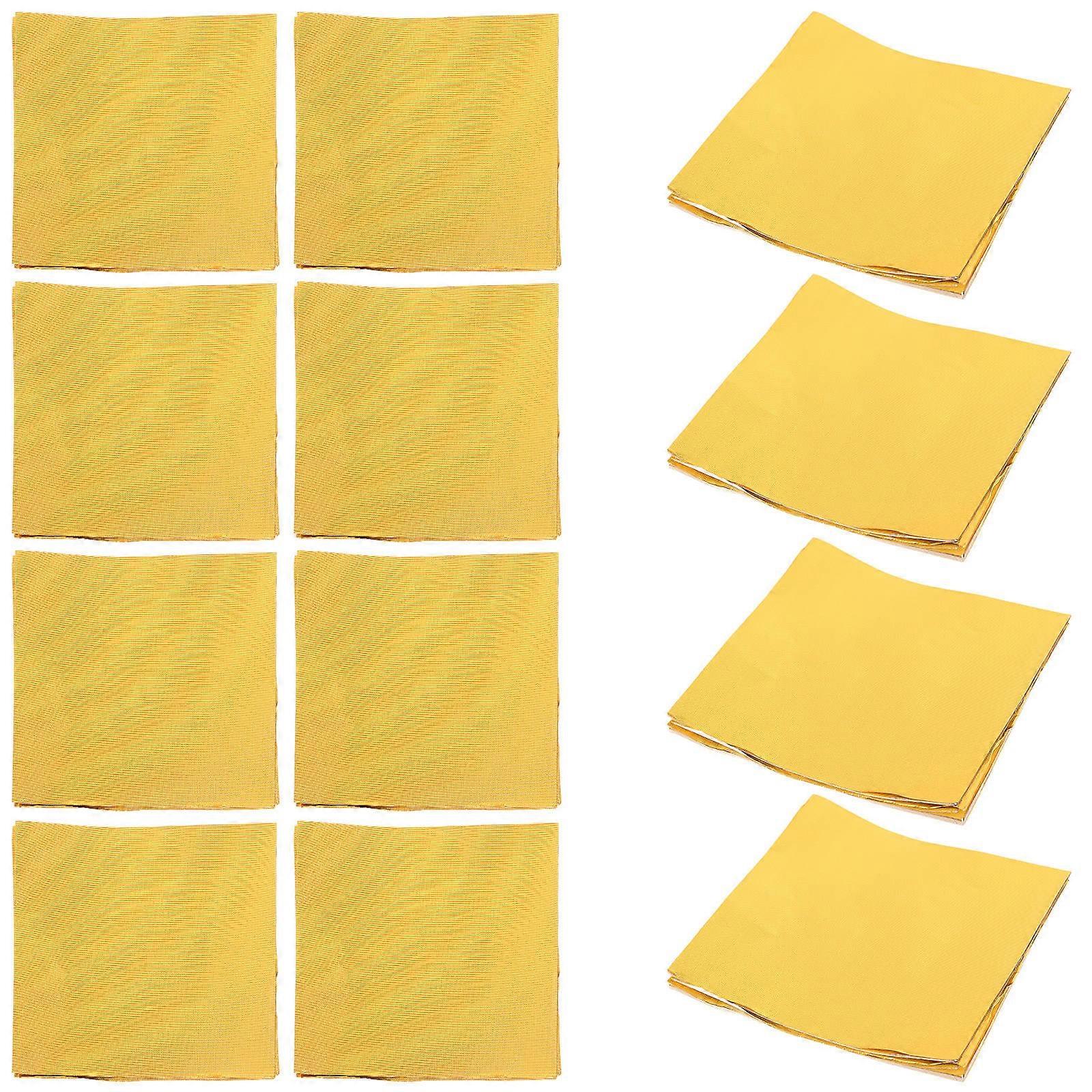 Baking Wrappers Aluminum Foil Candy Paper for Wrapping 100Pcs