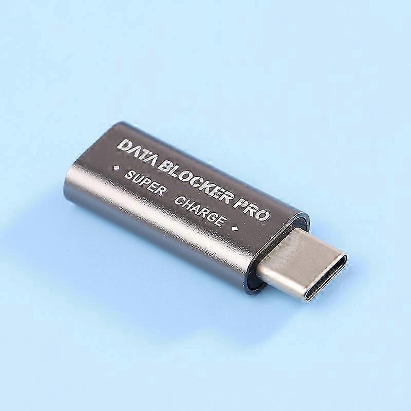 2025 USB Type-C Data Blocker Juice Jacking Prevention Gender Change Connector