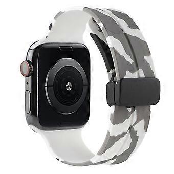 Correa de reloj para Apple Watch Series 11 10 42 mm/9 8 7 41 mm/SE3 SE2 SE 6 5 4 40 mm/3 2 1 38 mm magnética W