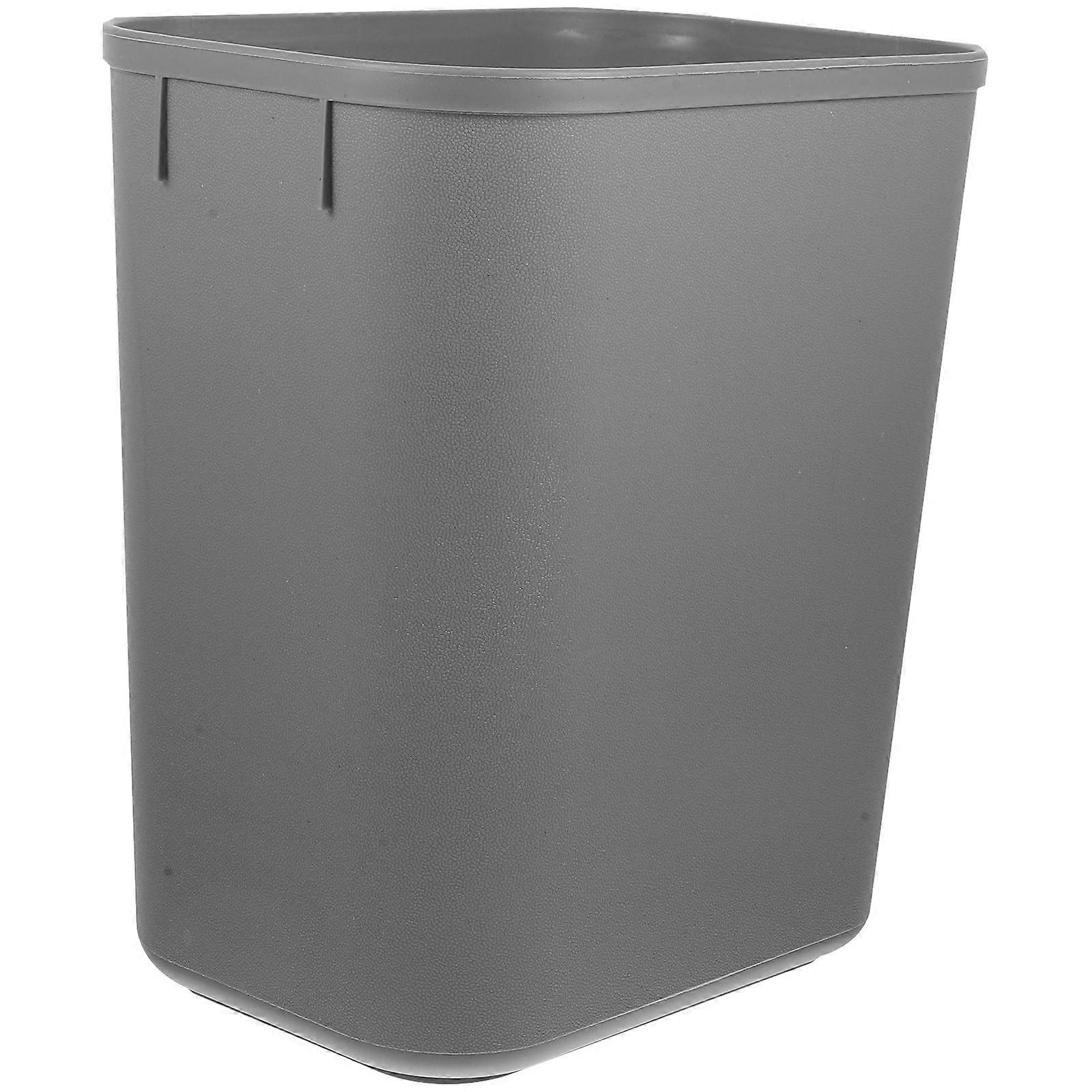Garbage Can Plastic Trash Can for Home Use Compact ABS Trash Container