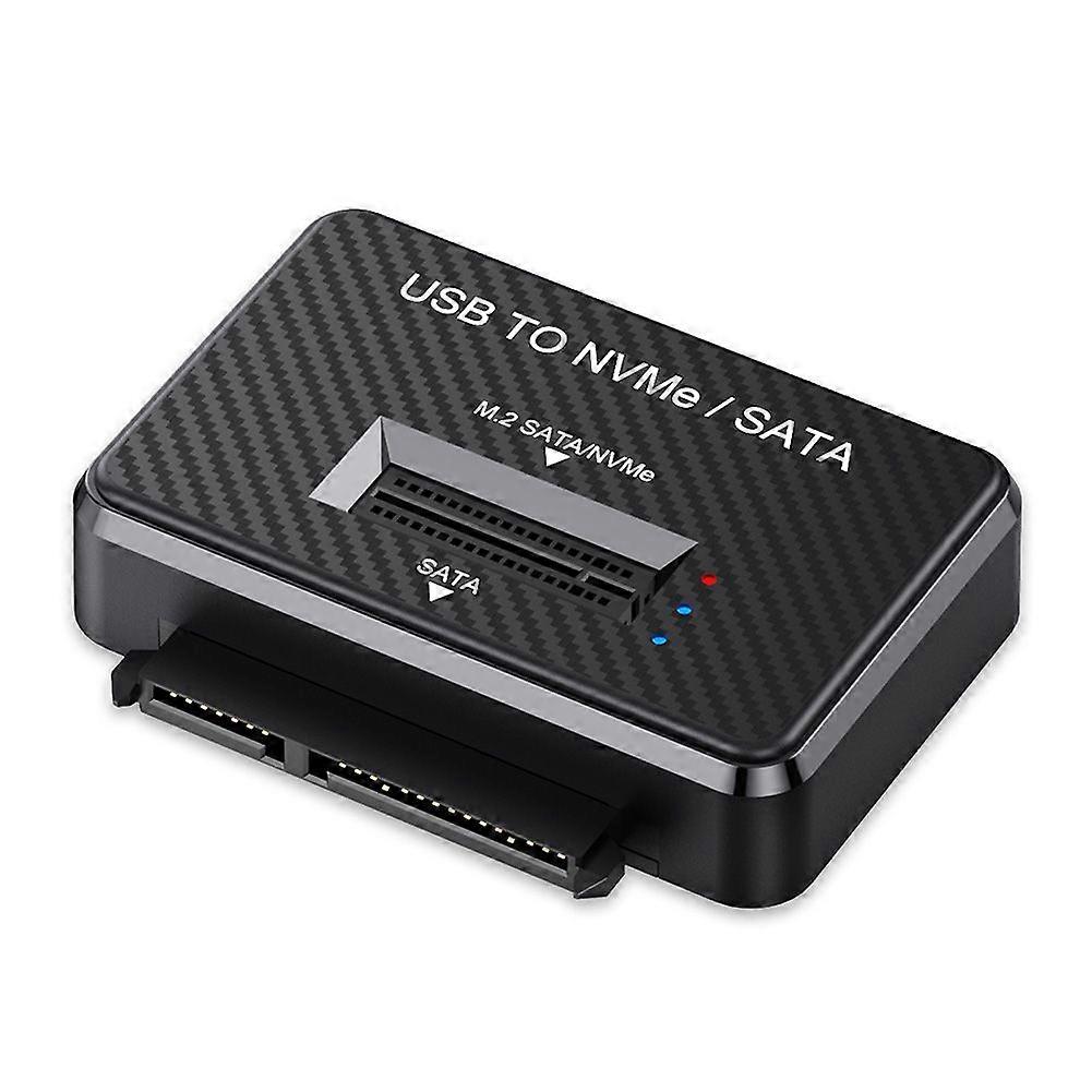 M.2 Solid State Drive Reader NVMe/SATA 2-in-1 External Dock SSD Card Reader M.2 Drive Enclosure