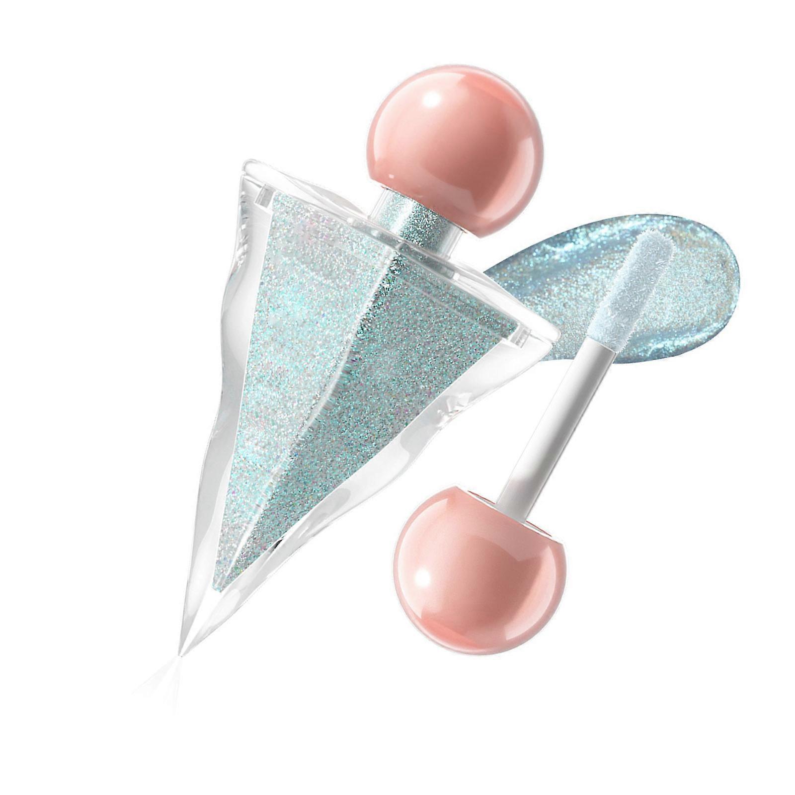 Easy Application Triangles Liquid Eyeshadow Using Precisions Brush Multipurpose Buildable Coverage Day Night Looks  06color