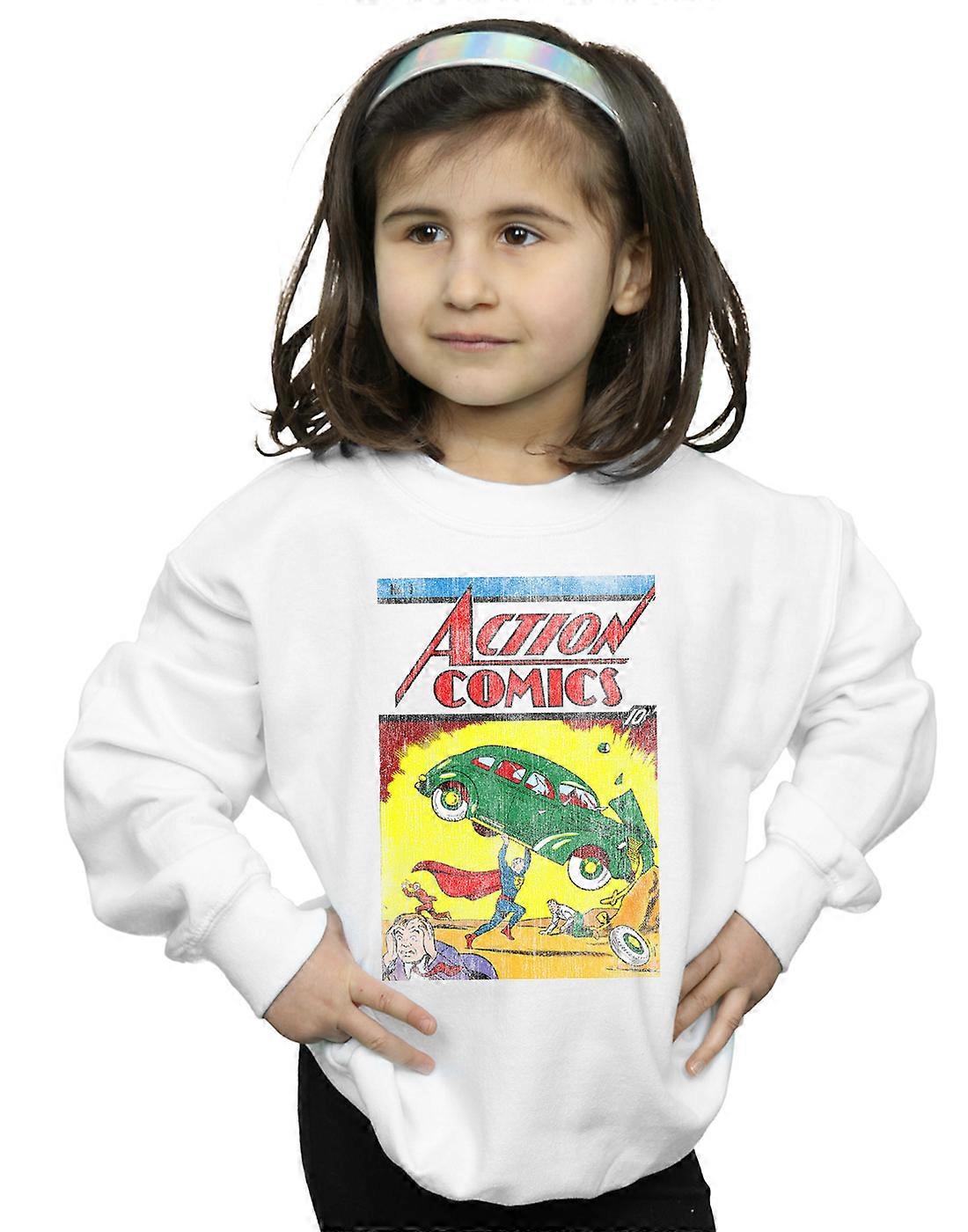 DC Comics meninas Superman Action Comics questão 1 capa moletom