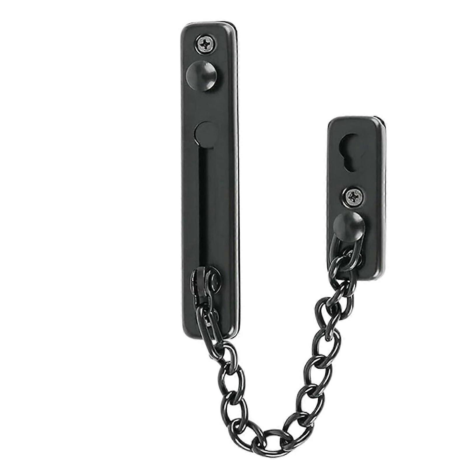 Security Door Lock AntiTheft Stainless Steel Slide Latch Heavy Duty for Home Security