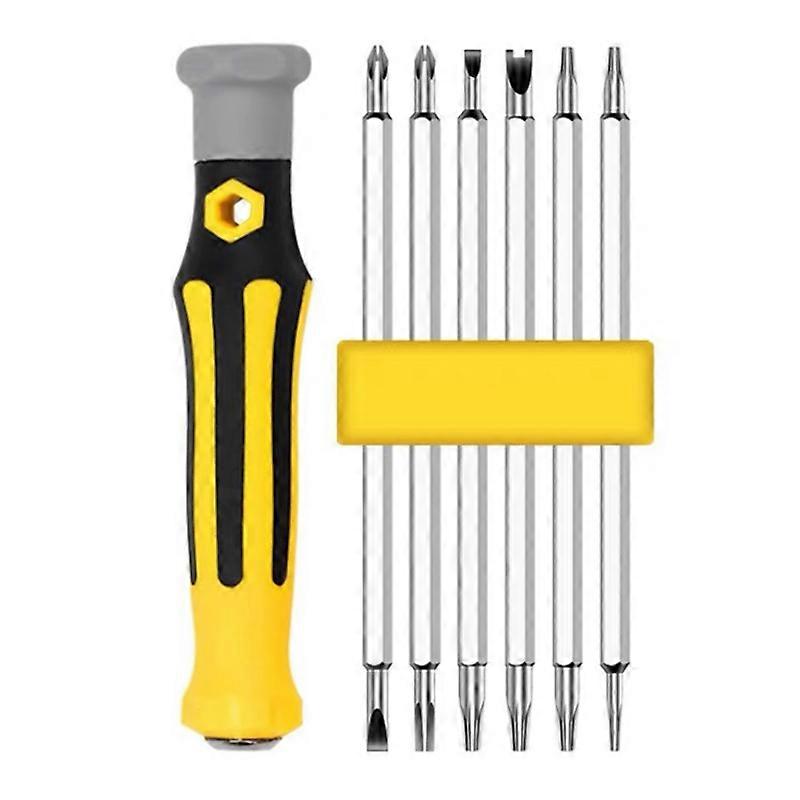 Safety Tamper-Proof Magnetic Screwdriver Bit Hex Torx Screwdriver Head Flat Hand Tool