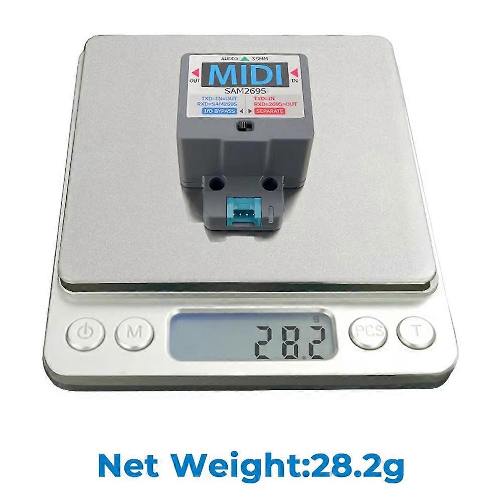 For M5Stack MIDI Unit Serial Port to MIDI Unit SAM2695 Audio Processing 3.5 Interface