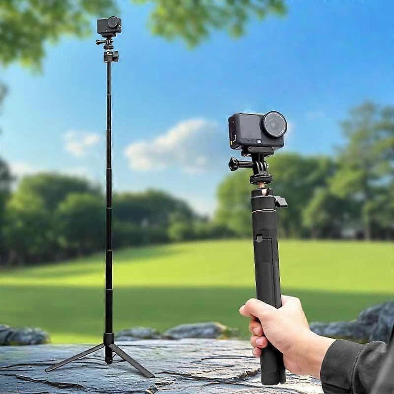 1.2m Extendable Selfie Stick Tripod For Action Cameras