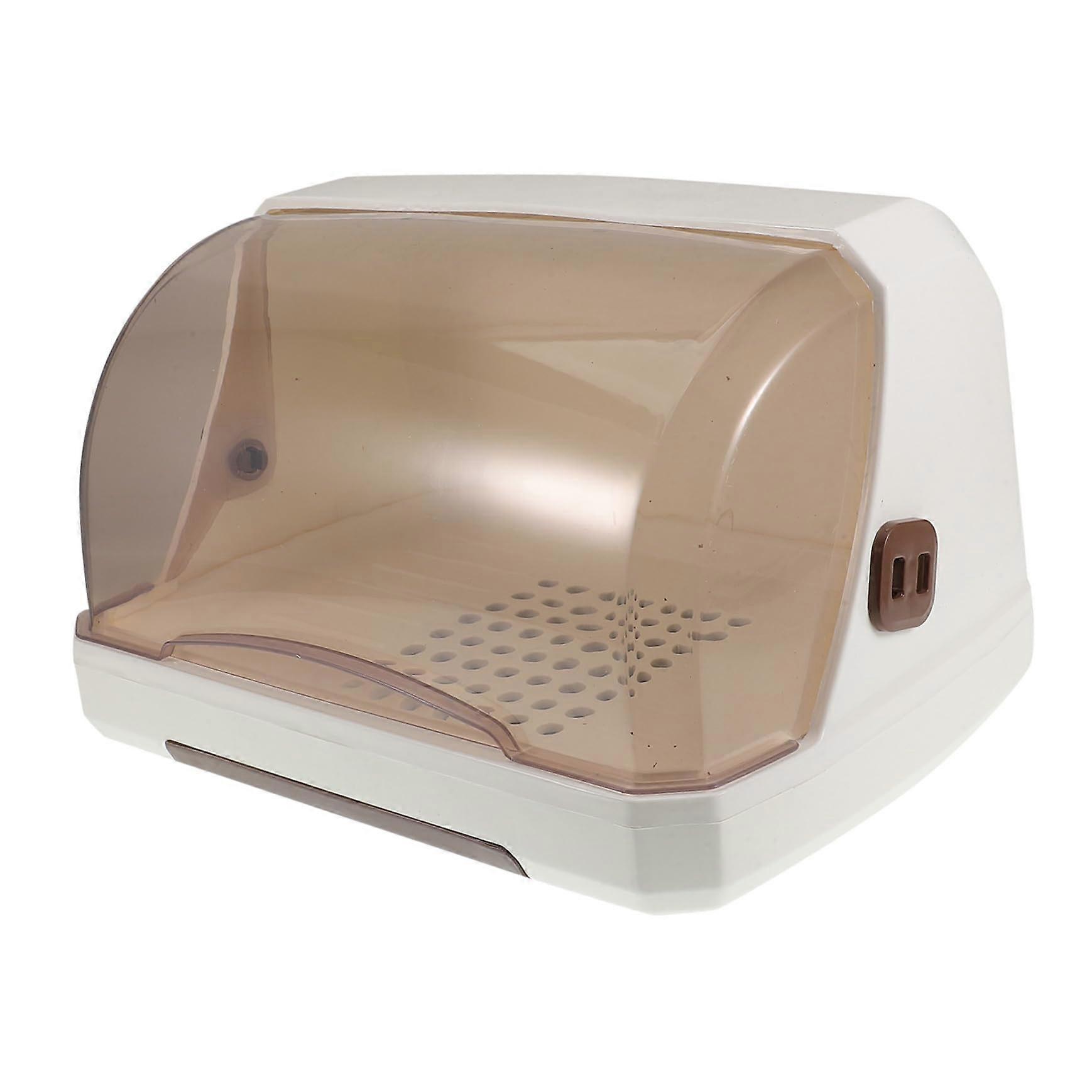 Bottle Drying Rack with Lid, 3 in 1 Countertop Cup Organizer, SpaceSaving Covered Storage