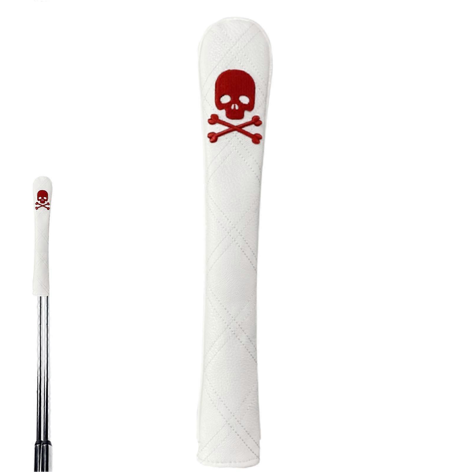 Golf Alignment Stick Cover PU Leather ScratchResistant Protective Rod Case for Golf Bag