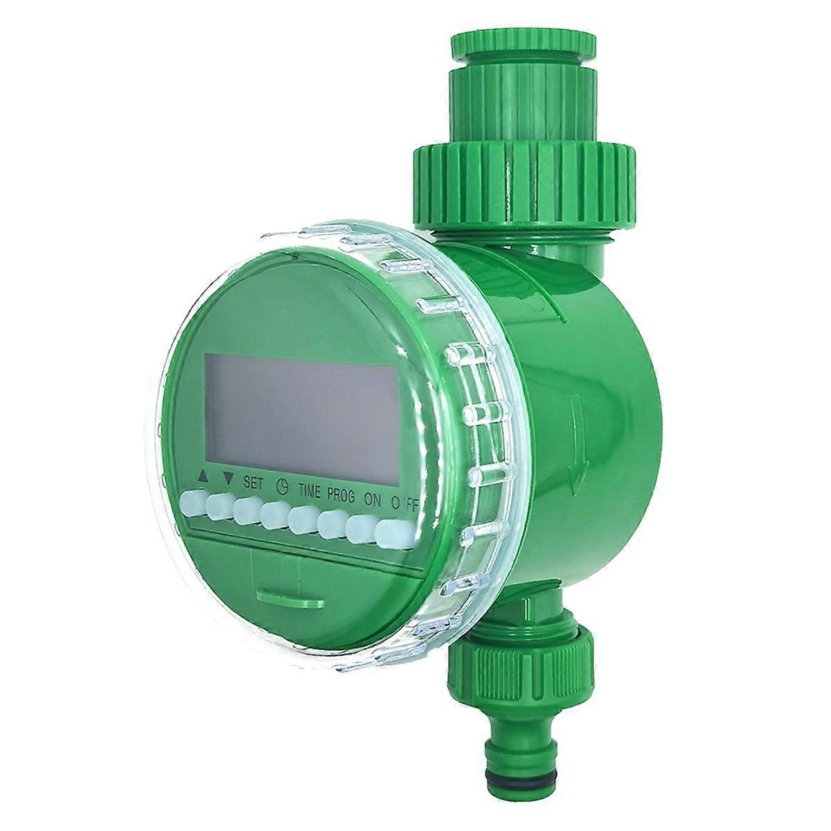 LCD Display Electronic Garden Watering Timer Automatic Irrigation Intelligence Valve Watering Control Device No Battery